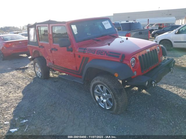 JEEP WRANGLER UNLIMITED 2014 1c4bjwdg8el300987