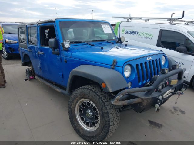 JEEP WRANGLER UNLIMITED 2015 1c4bjwdg8fl623910