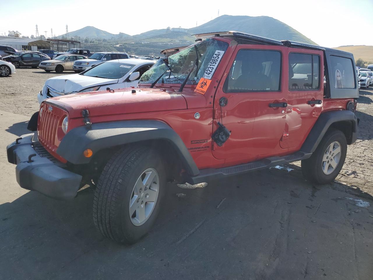 JEEP WRANGLER UNLIMITED 2017 1c4bjwdg8hl607256