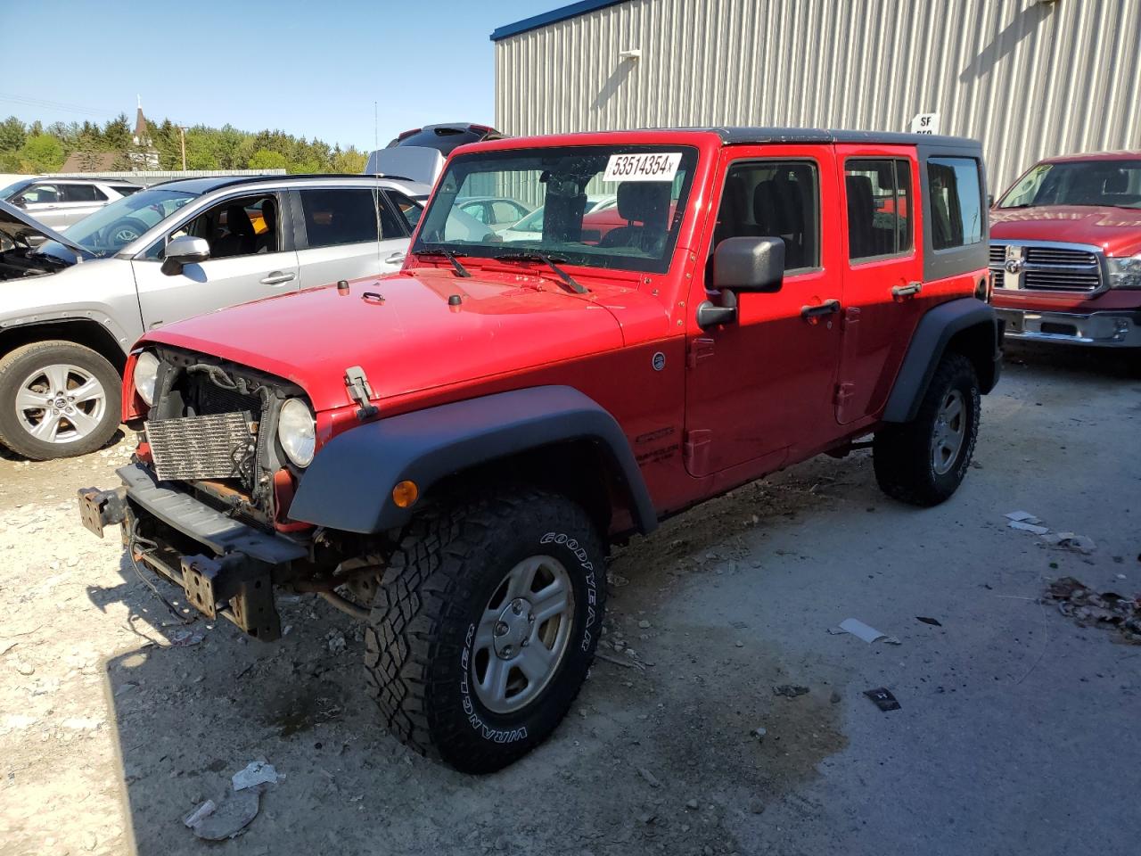 JEEP WRANGLER 2014 1c4bjwdg9el217763