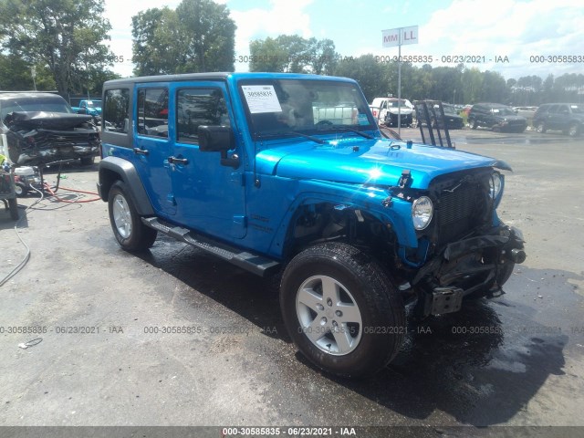 JEEP WRANGLER UNLIMITED 2016 1c4bjwdg9gl104088