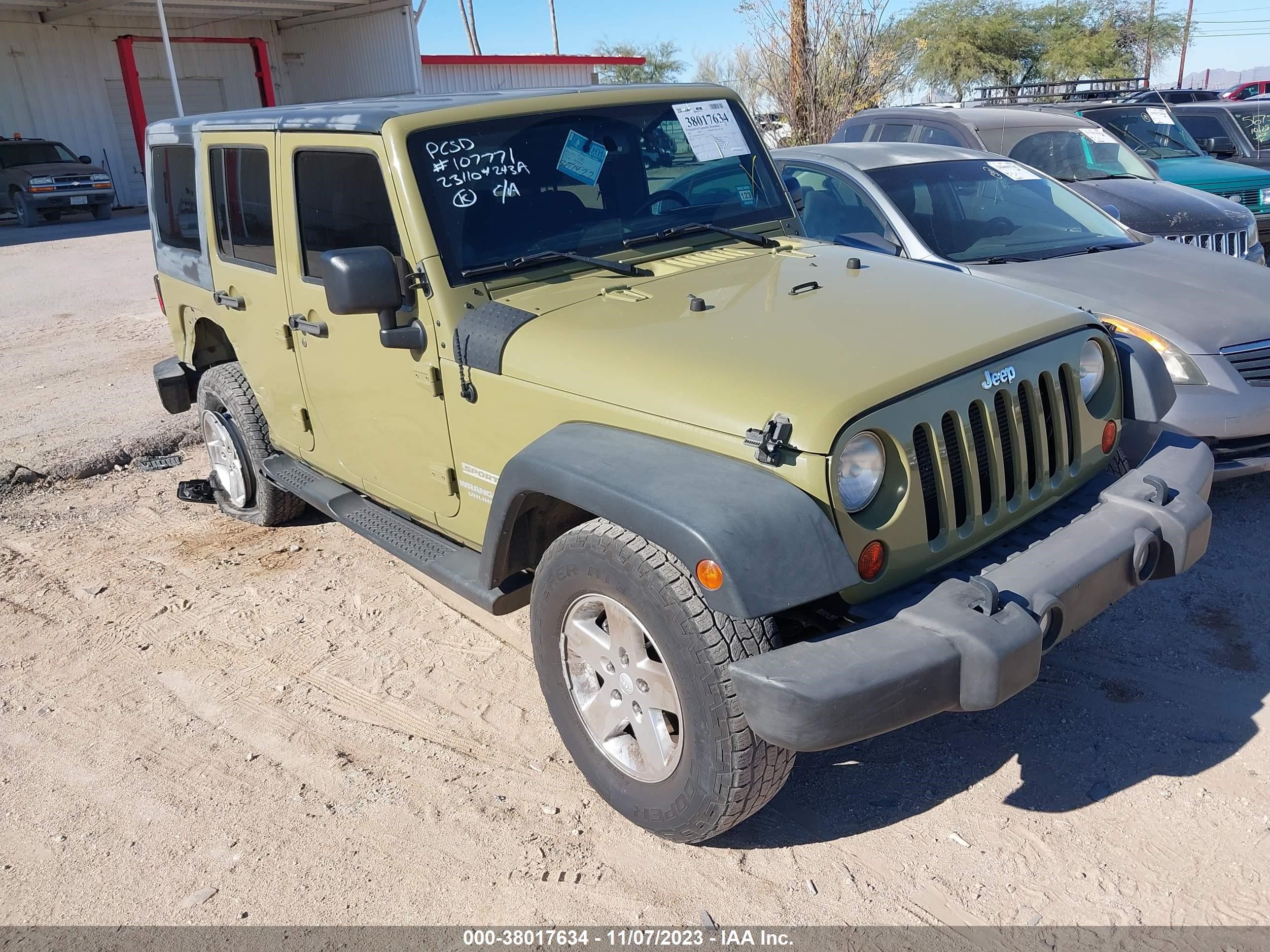 JEEP WRANGLER 2013 1c4bjwdgxdl543814