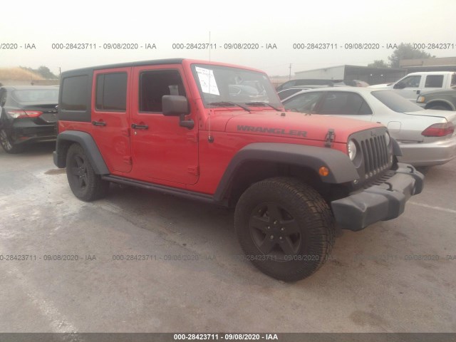 JEEP WRANGLER UNLIMITED 2016 1c4bjwdgxgl115326