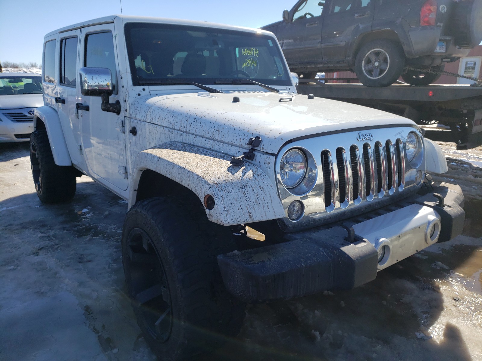 JEEP WRANGLER U 2014 1c4bjweg0el240606