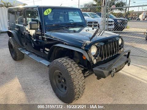 JEEP WRANGLER UNLIMITED 2014 1c4bjweg7el213435