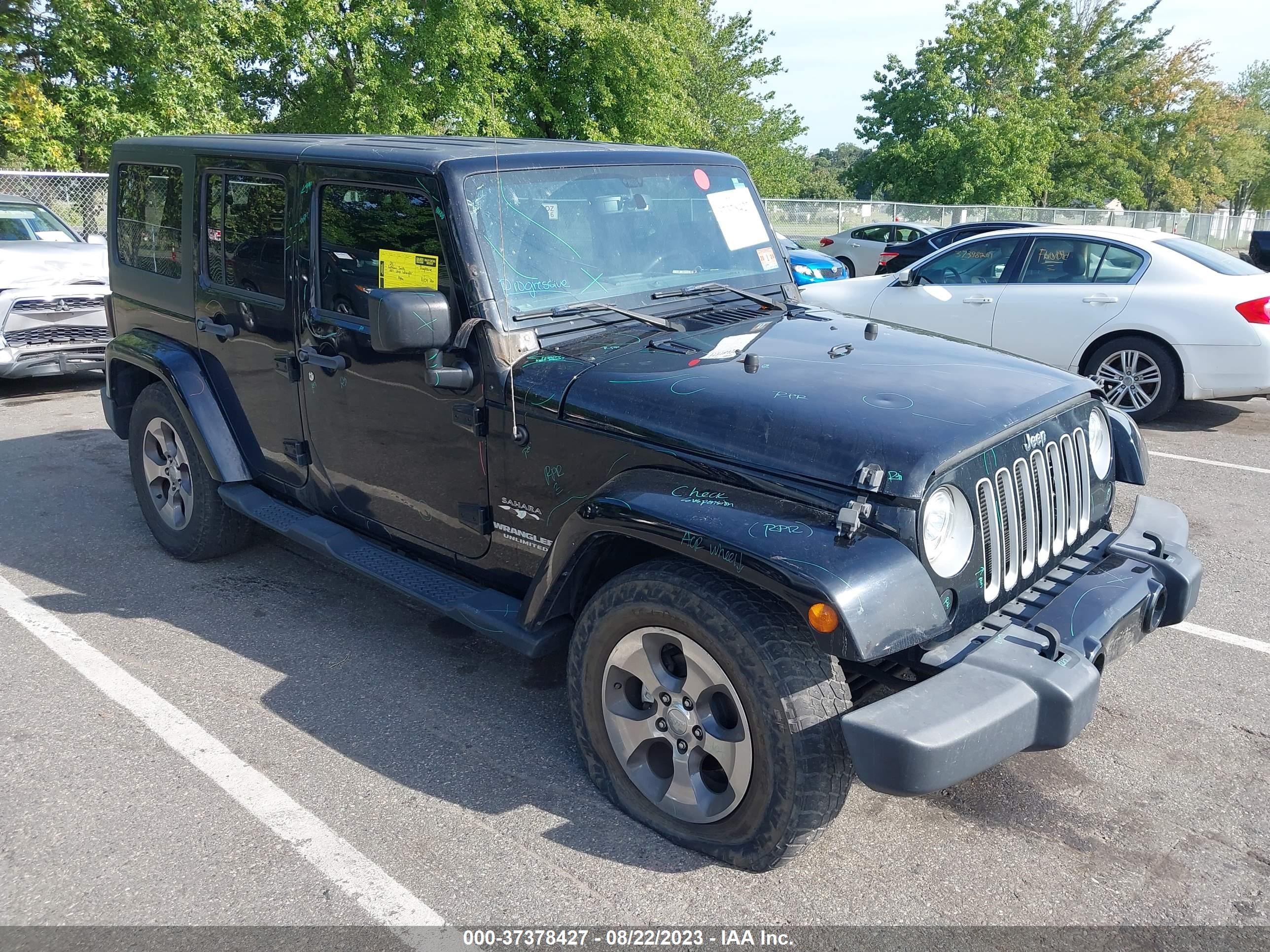 JEEP WRANGLER 2017 1c4bjweg8hl552631