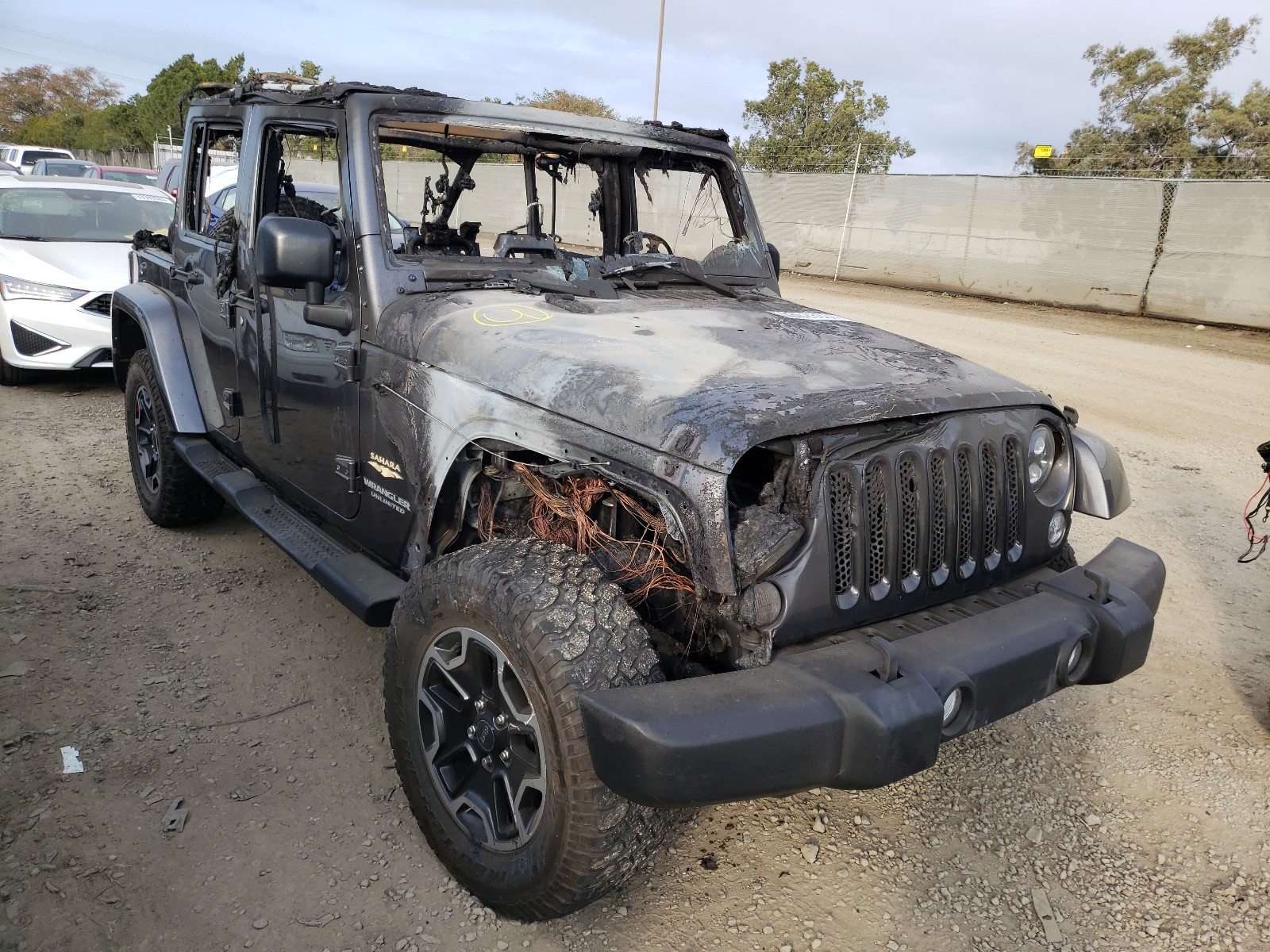 JEEP WRANGLER U 2014 1c4bjweg9el283468