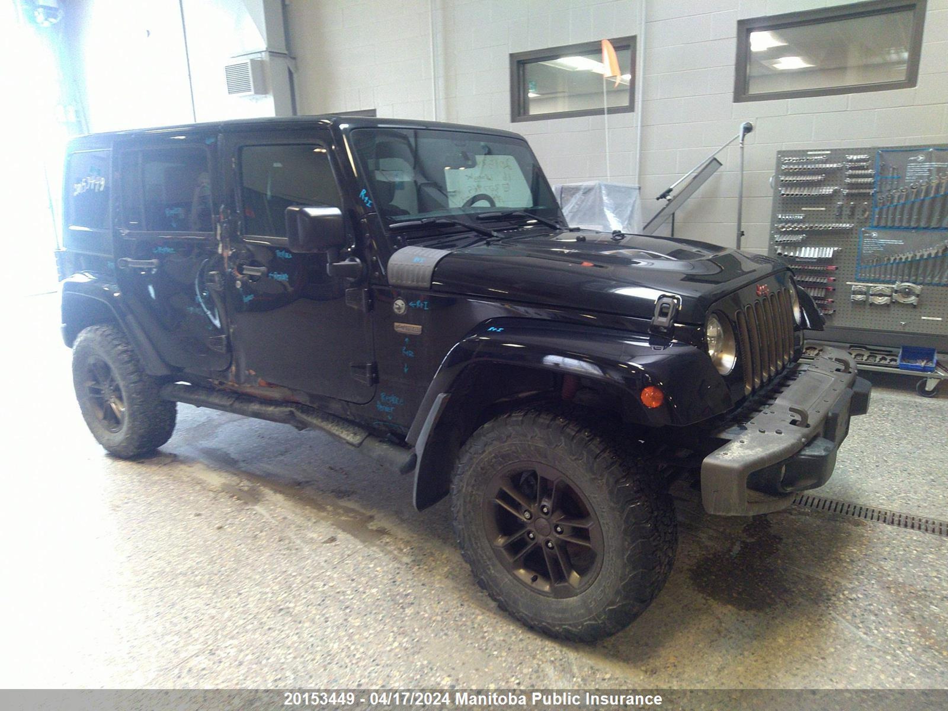 JEEP WRANGLER 2016 1c4bjweg9gl307965