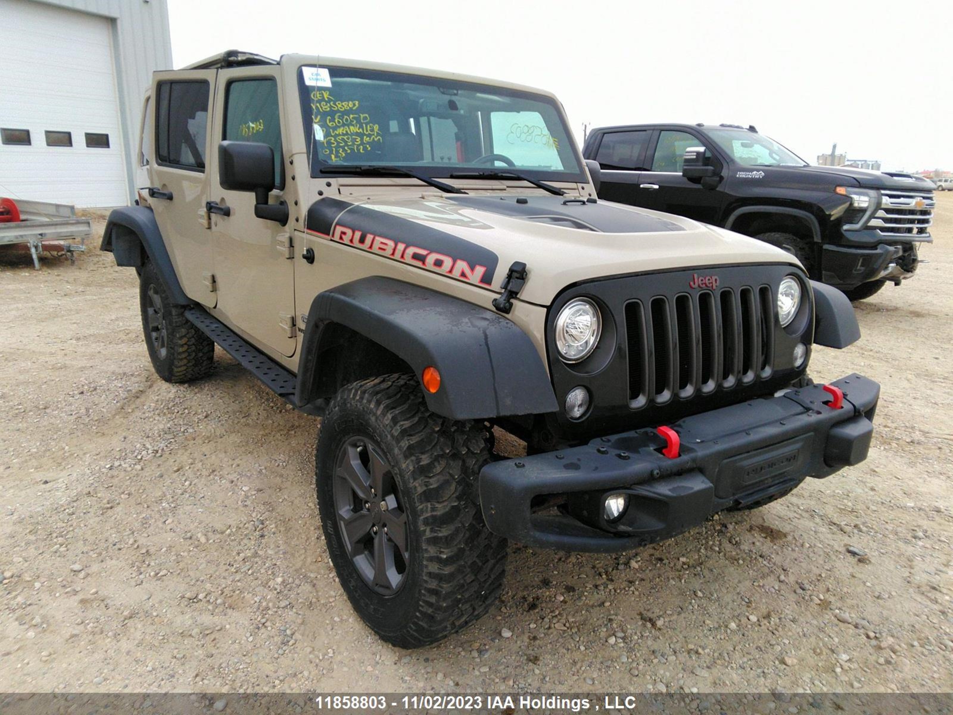 JEEP WRANGLER 2017 1c4bjwfg1hl660510