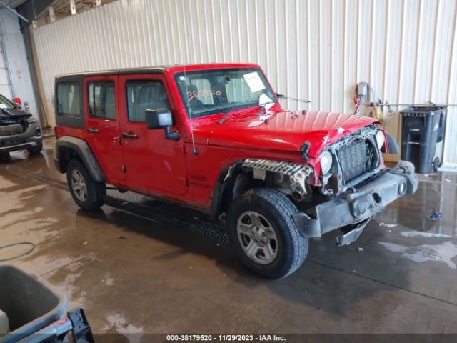 JEEP WRANGLER UNLIMITED 2016 1c4bjwkg3gl232457