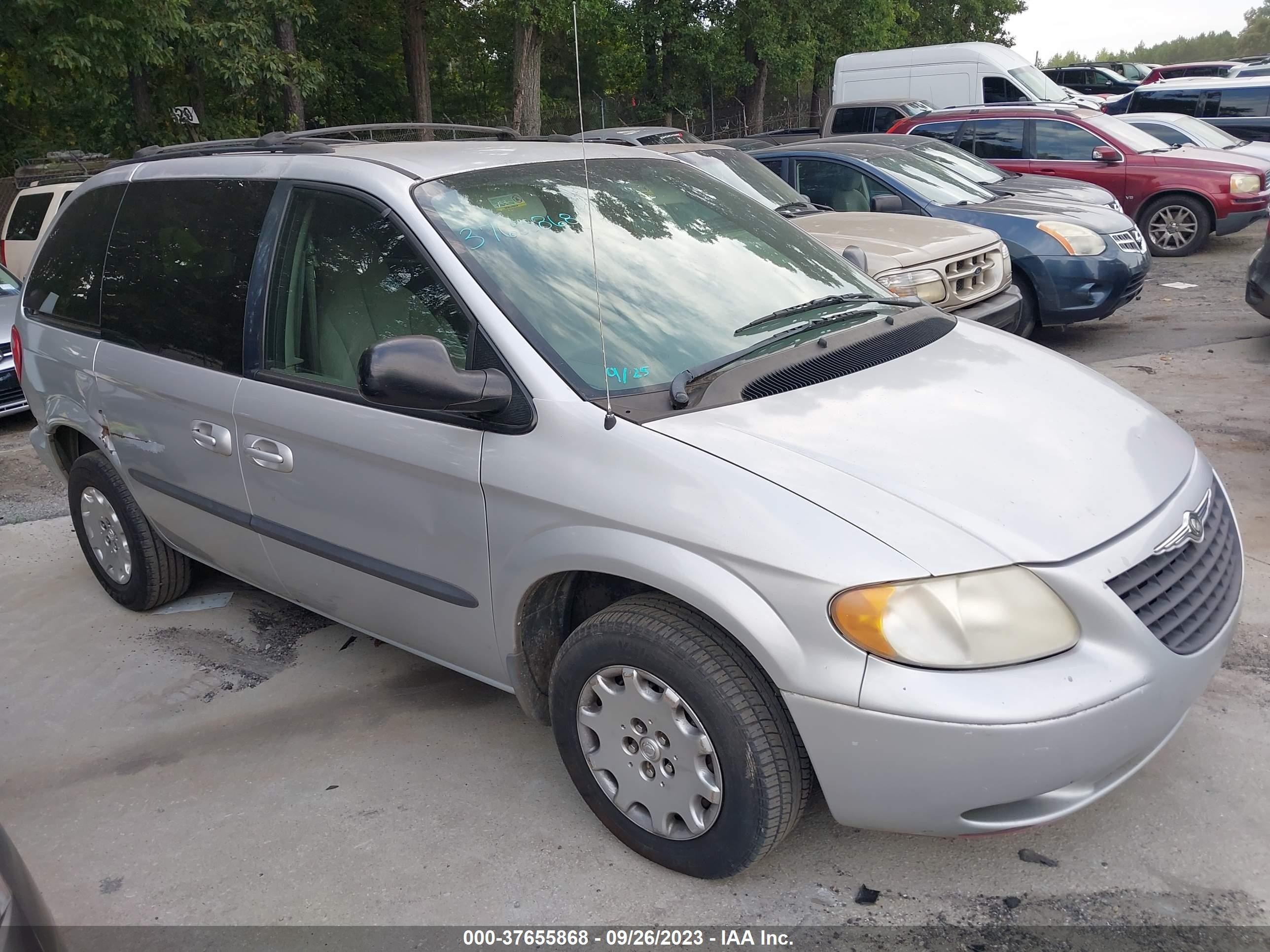 CHRYSLER VOYAGER 2003 1c4gj25363b250605