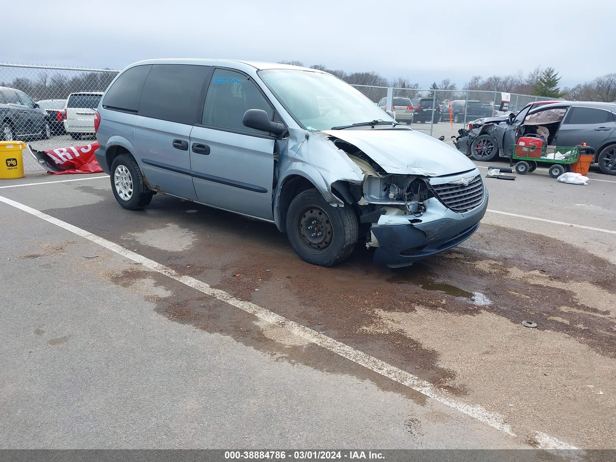 CHRYSLER VOYAGER 2002 1c4gj253x2b738180