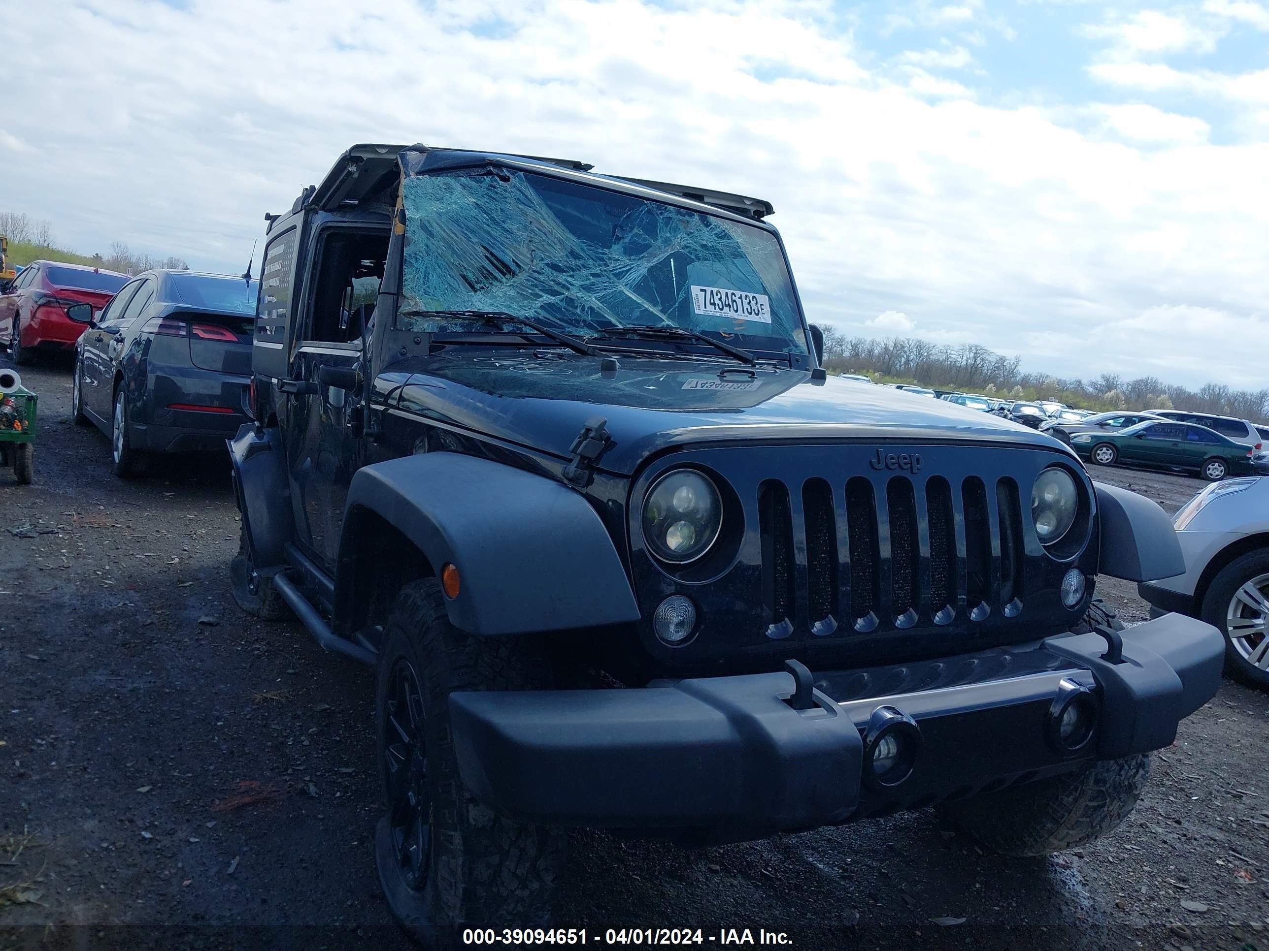 JEEP WRANGLER 2015 1c4gjwag7fl588156