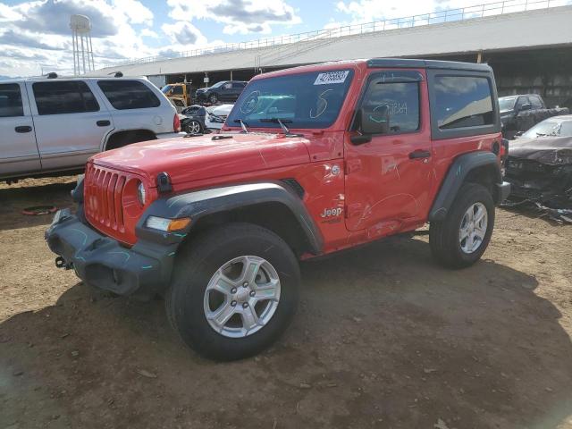 JEEP WRANGLER S 2019 1c4gjxag1kw594128