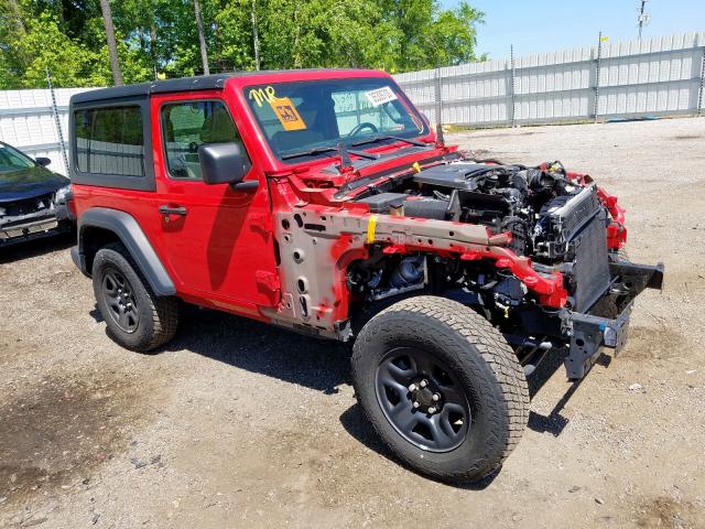 JEEP WRANGLER S 2018 1c4gjxag2jw161948