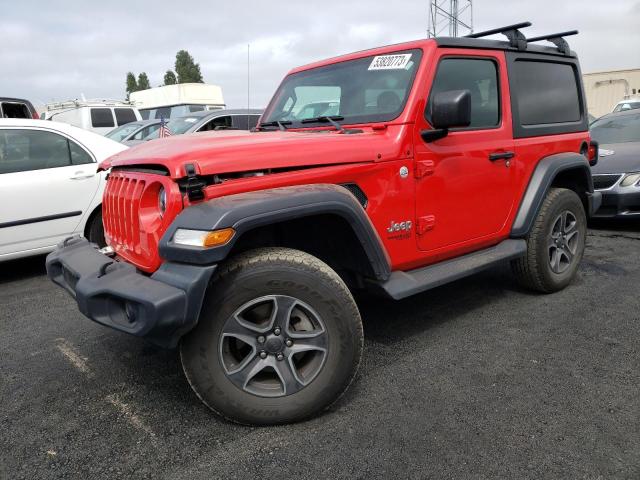 JEEP WRANGLER S 2019 1c4gjxag3kw571627