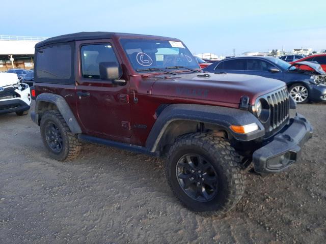 JEEP WRANGLER S 2021 1c4gjxag3mw764184