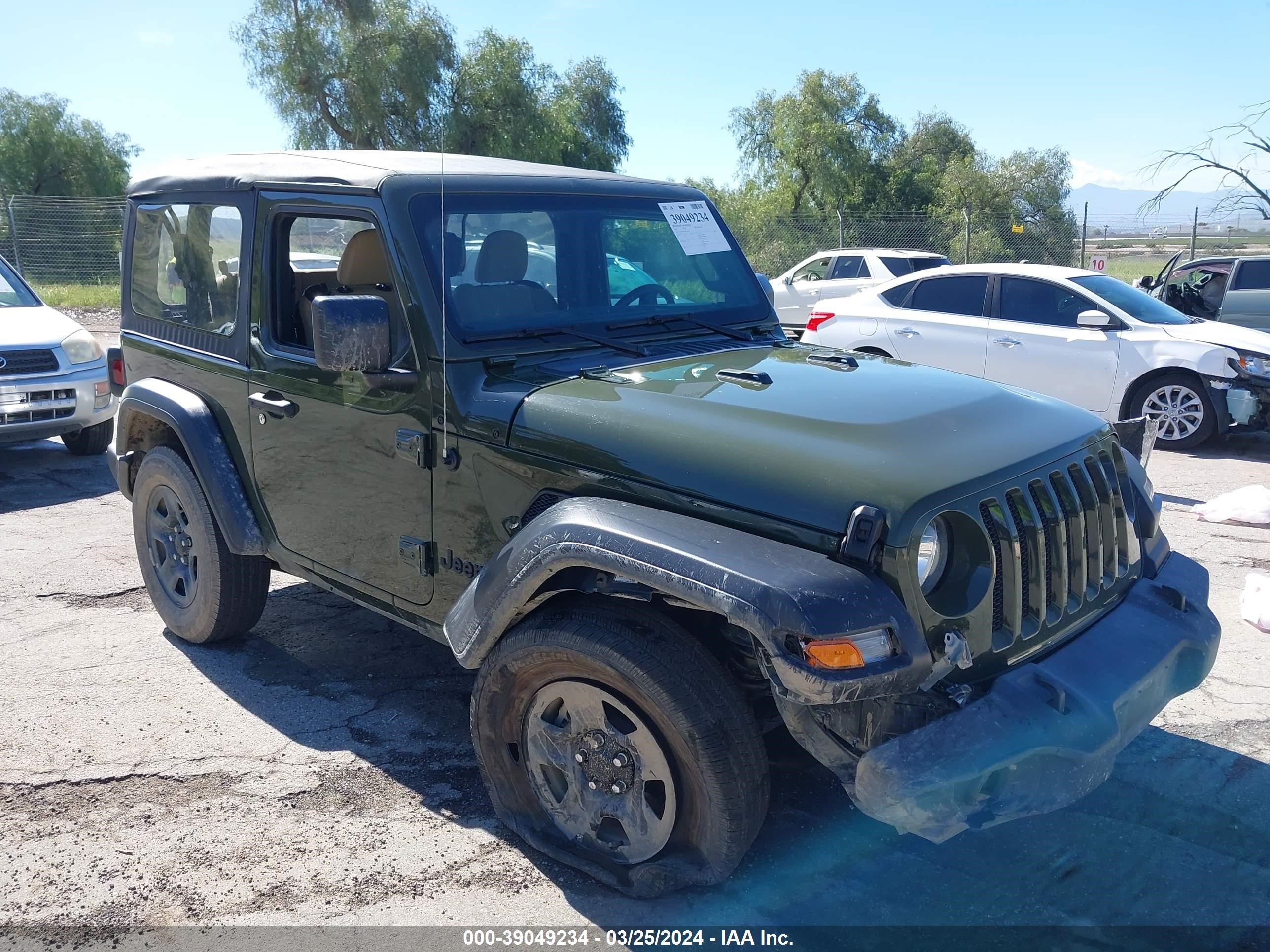 JEEP WRANGLER 2022 1c4gjxag3nw193622