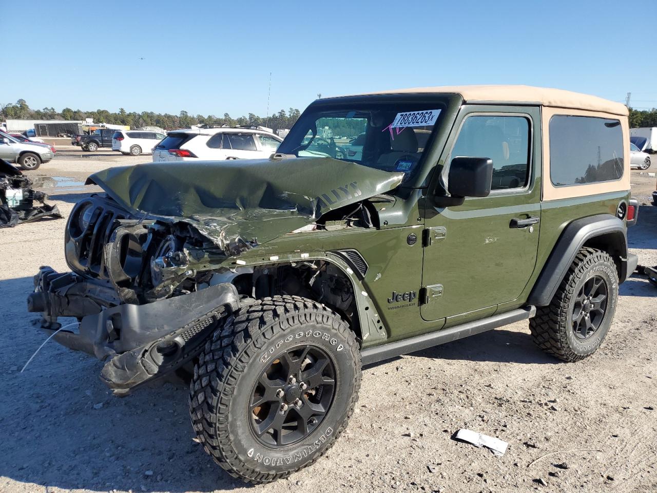 JEEP WRANGLER 2020 1c4gjxag5lw324577