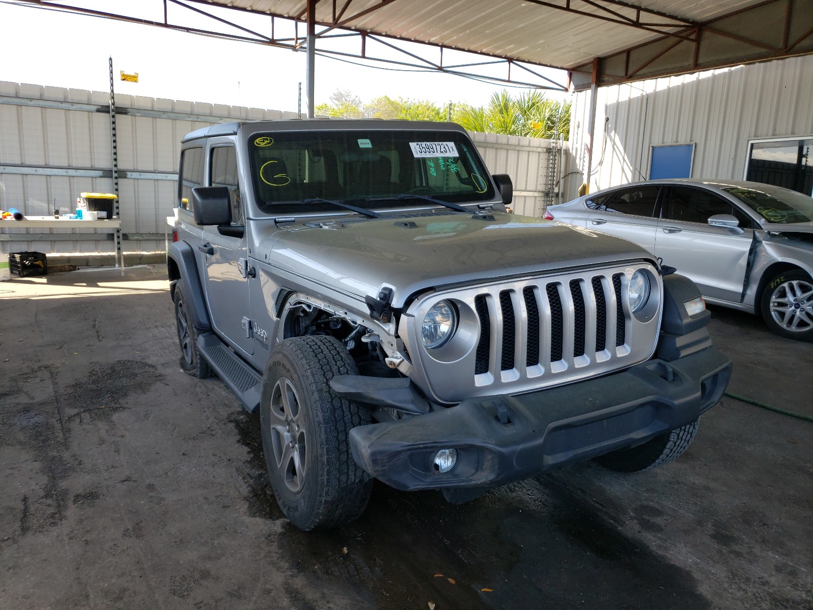 JEEP WRANGLER S 2018 1c4gjxan5jw180847