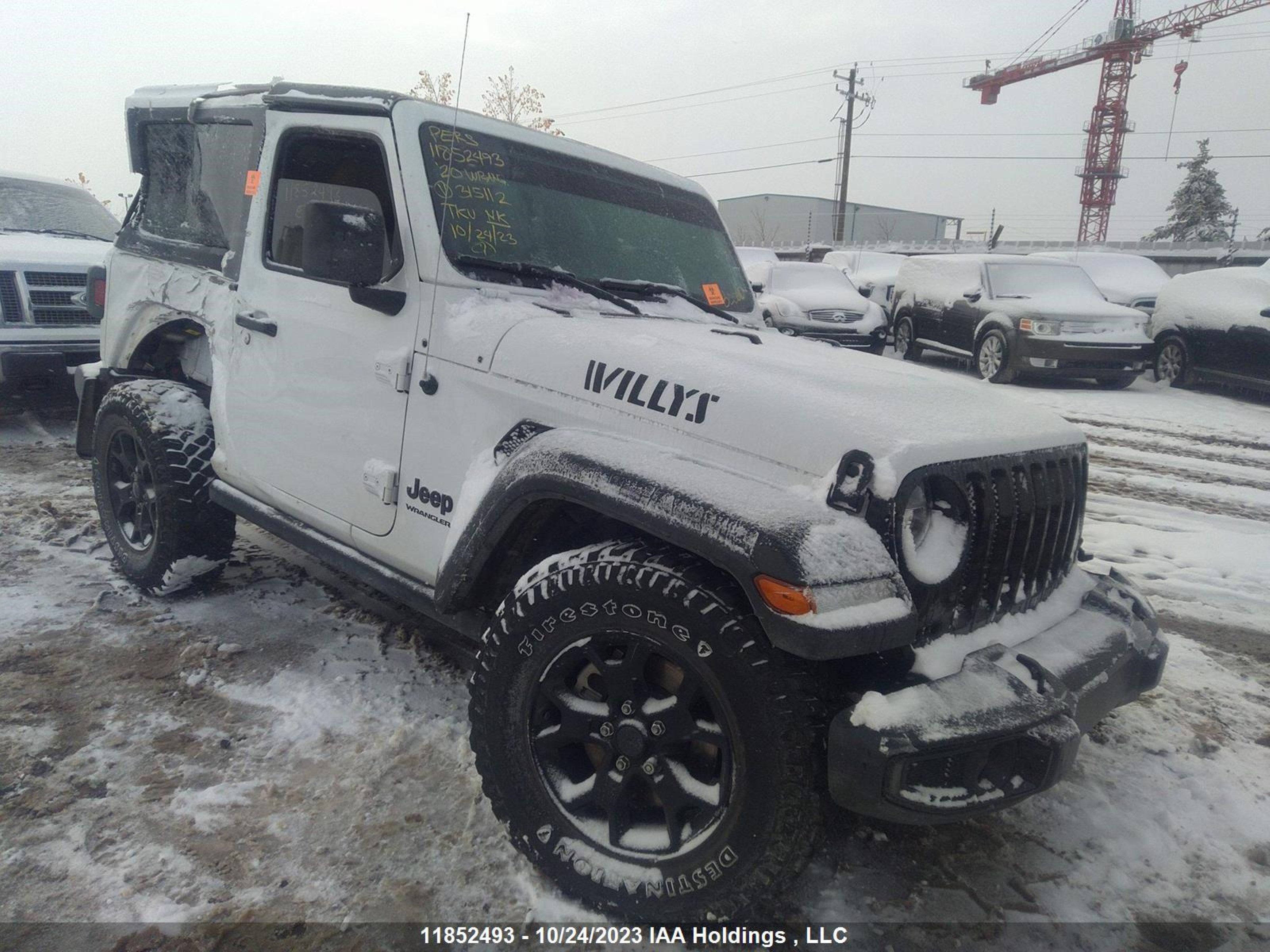 JEEP WRANGLER 2020 1c4gjxan6lw315112