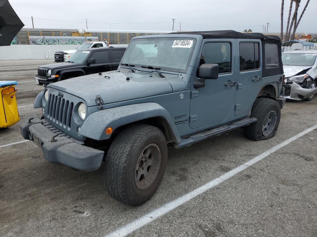 JEEP WRANGLER 2014 1c4hjwdg2el106210