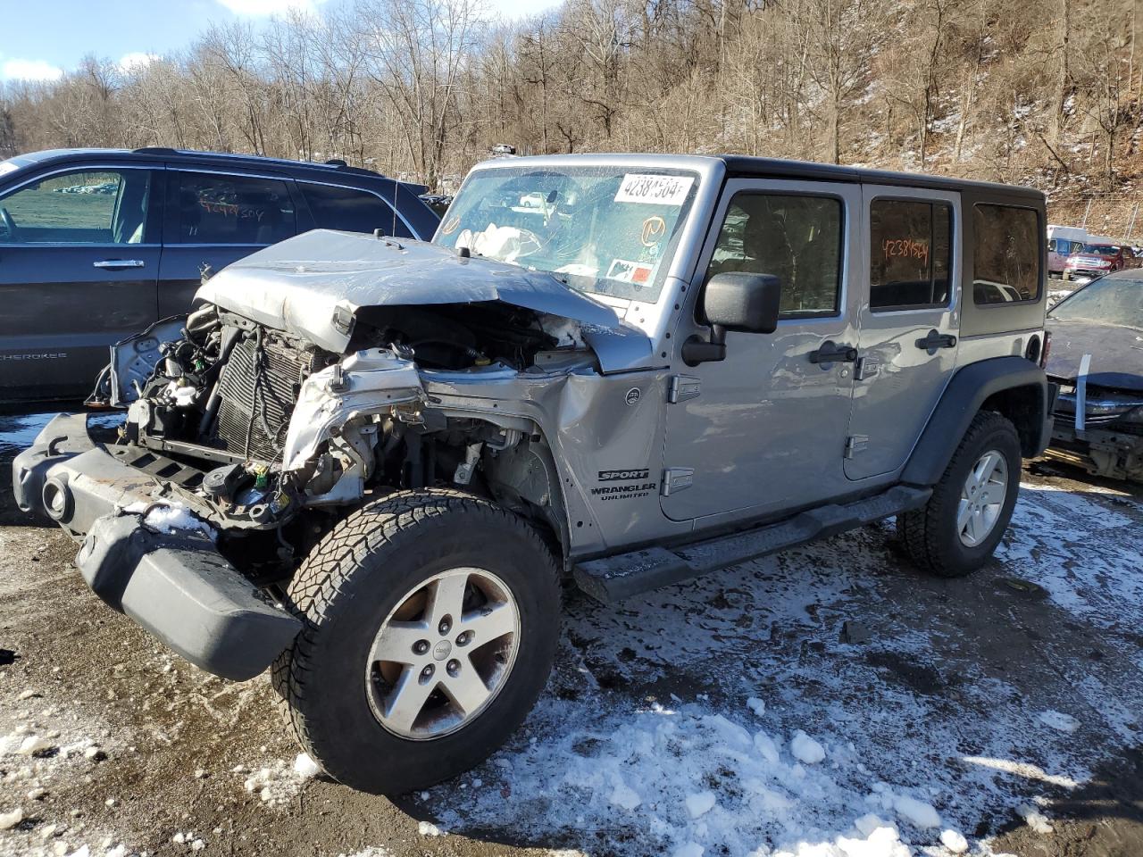 JEEP WRANGLER 2014 1c4hjwdg6el202115