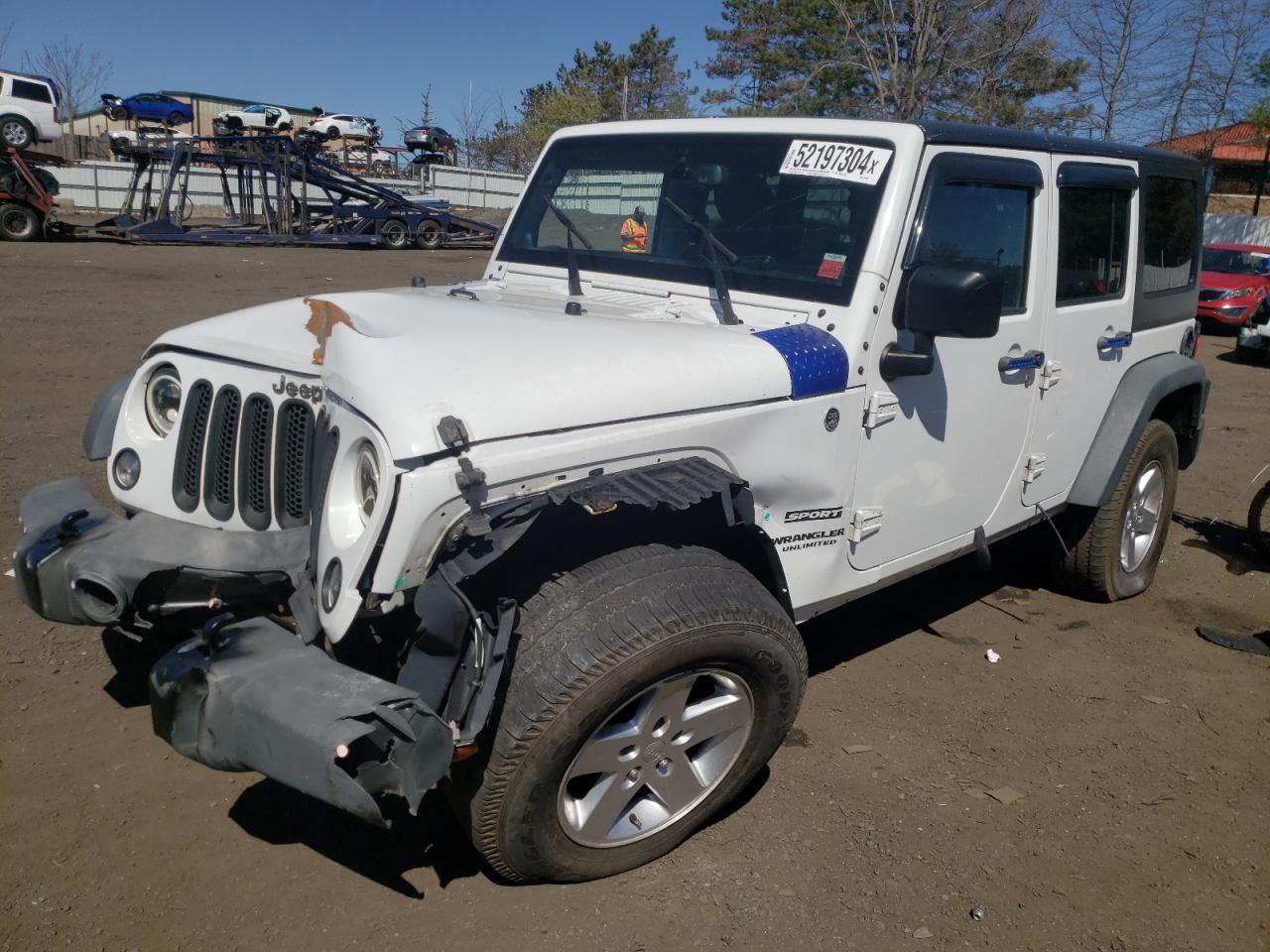 JEEP WRANGLER 2014 1c4hjwdg8el294893