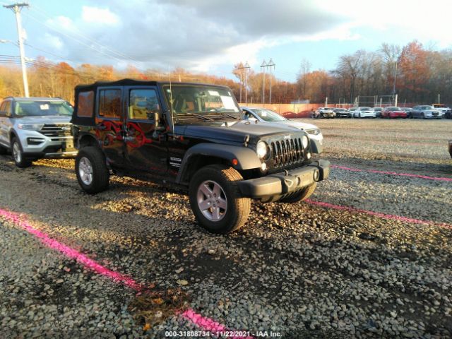 JEEP WRANGLER UNLIMITED 2014 1c4hjwdg9el316156