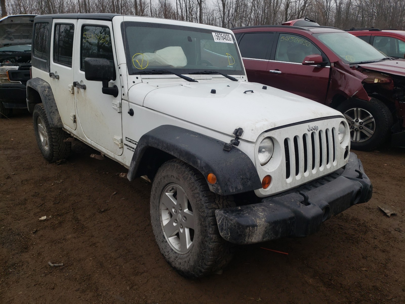 JEEP WRANGLER U 2012 1c4hjwdgxcl227774