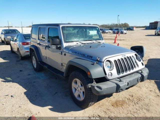 JEEP WRANGLER JK UNLIMITED 2018 1c4hjwdgxjl930448