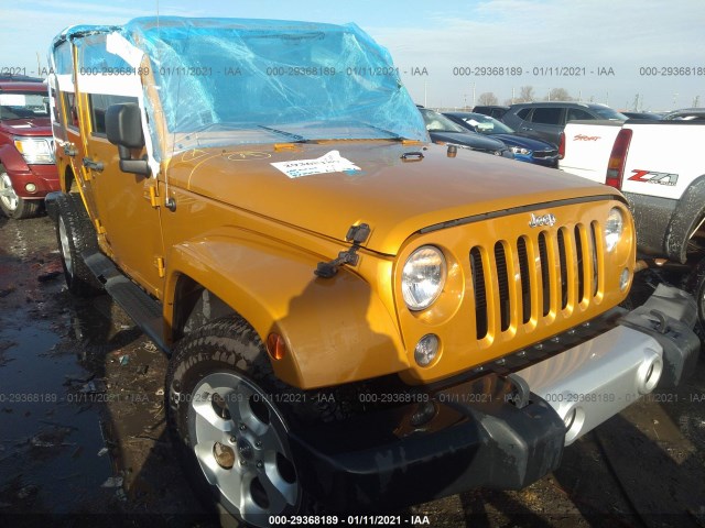 JEEP WRANGLER UNLIMITED 2014 1c4hjweg7el195996