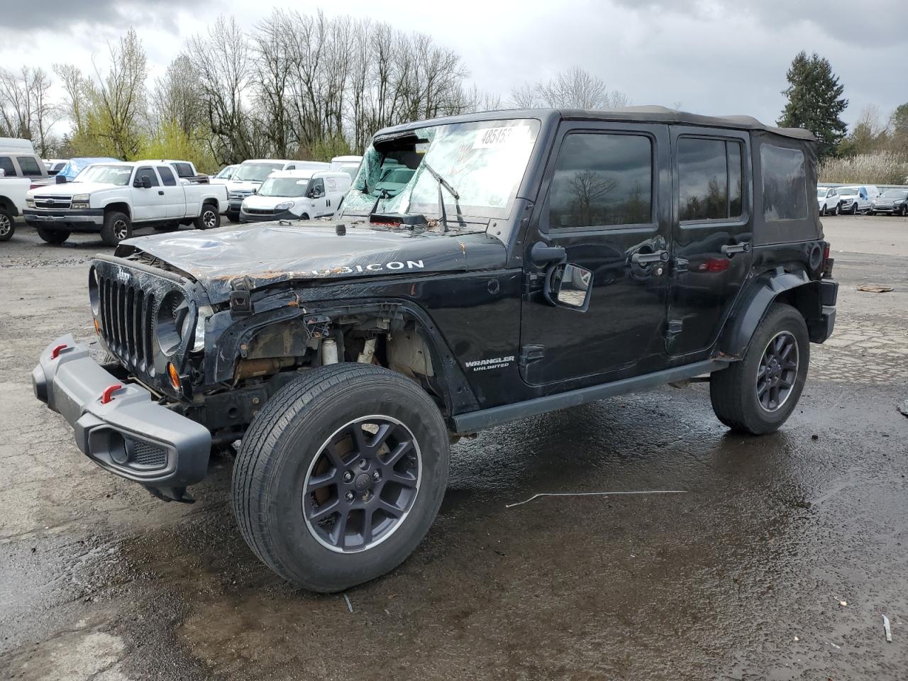 JEEP WRANGLER 2014 1c4hjwfg7el108886