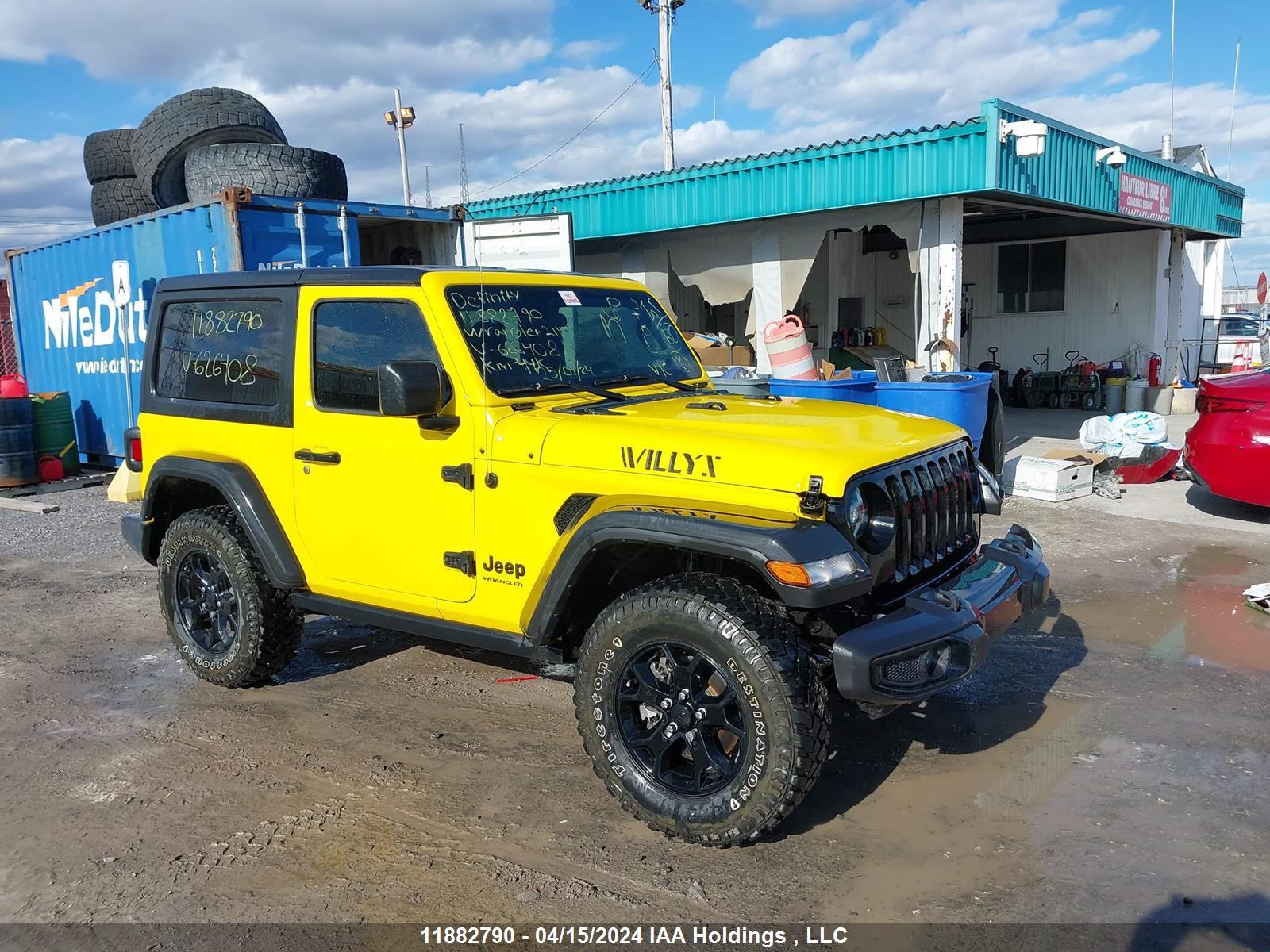 JEEP WRANGLER 2021 1c4hjxag5mw626408