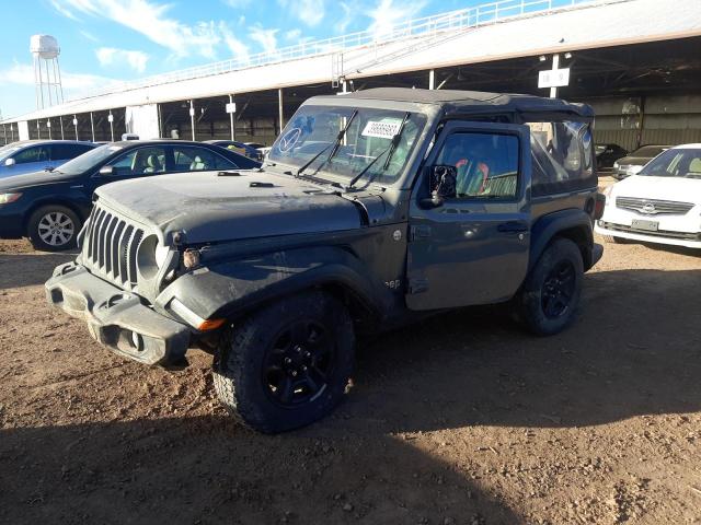 JEEP WRANGLER S 2021 1c4hjxag7mw538217