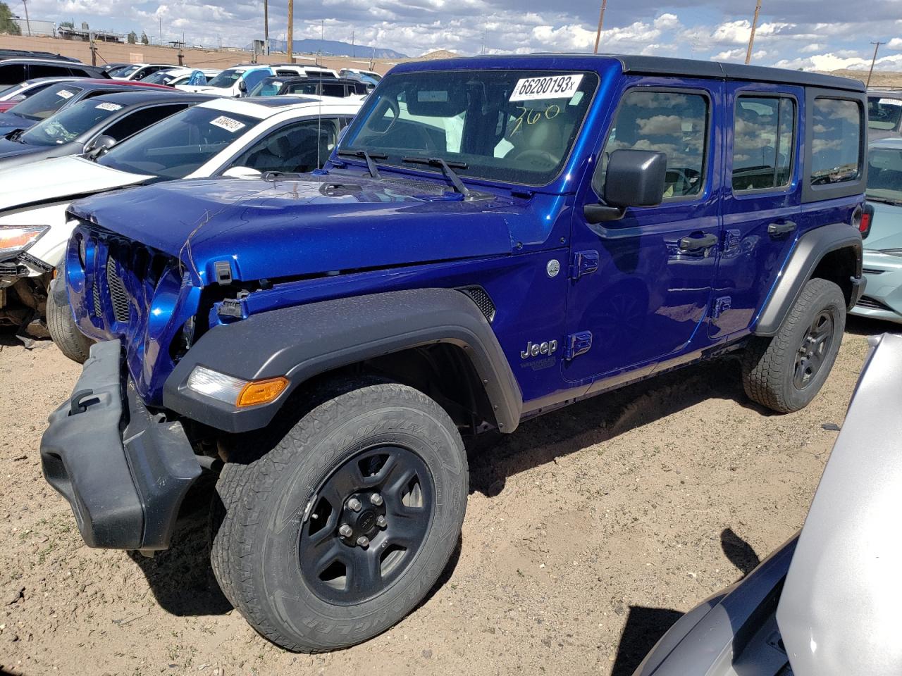 JEEP WRANGLER 2019 1c4hjxdg0kw506279