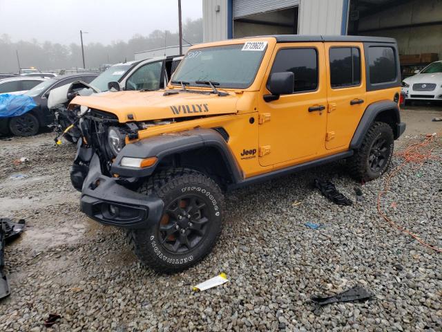 JEEP WRANGLER U 2021 1c4hjxdg0mw665077