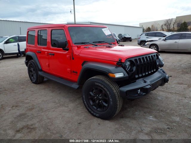 JEEP WRANGLER UNLIMITED 2022 1c4hjxdg0nw200381