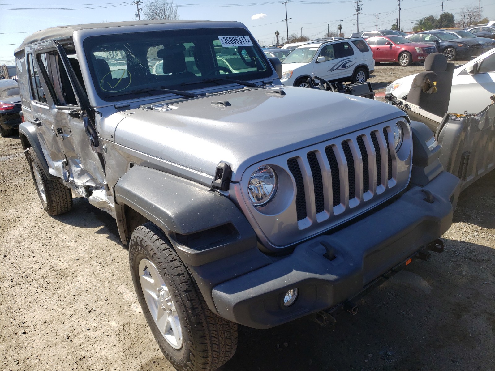 JEEP WRANGLER U 2018 1c4hjxdg1jw153713