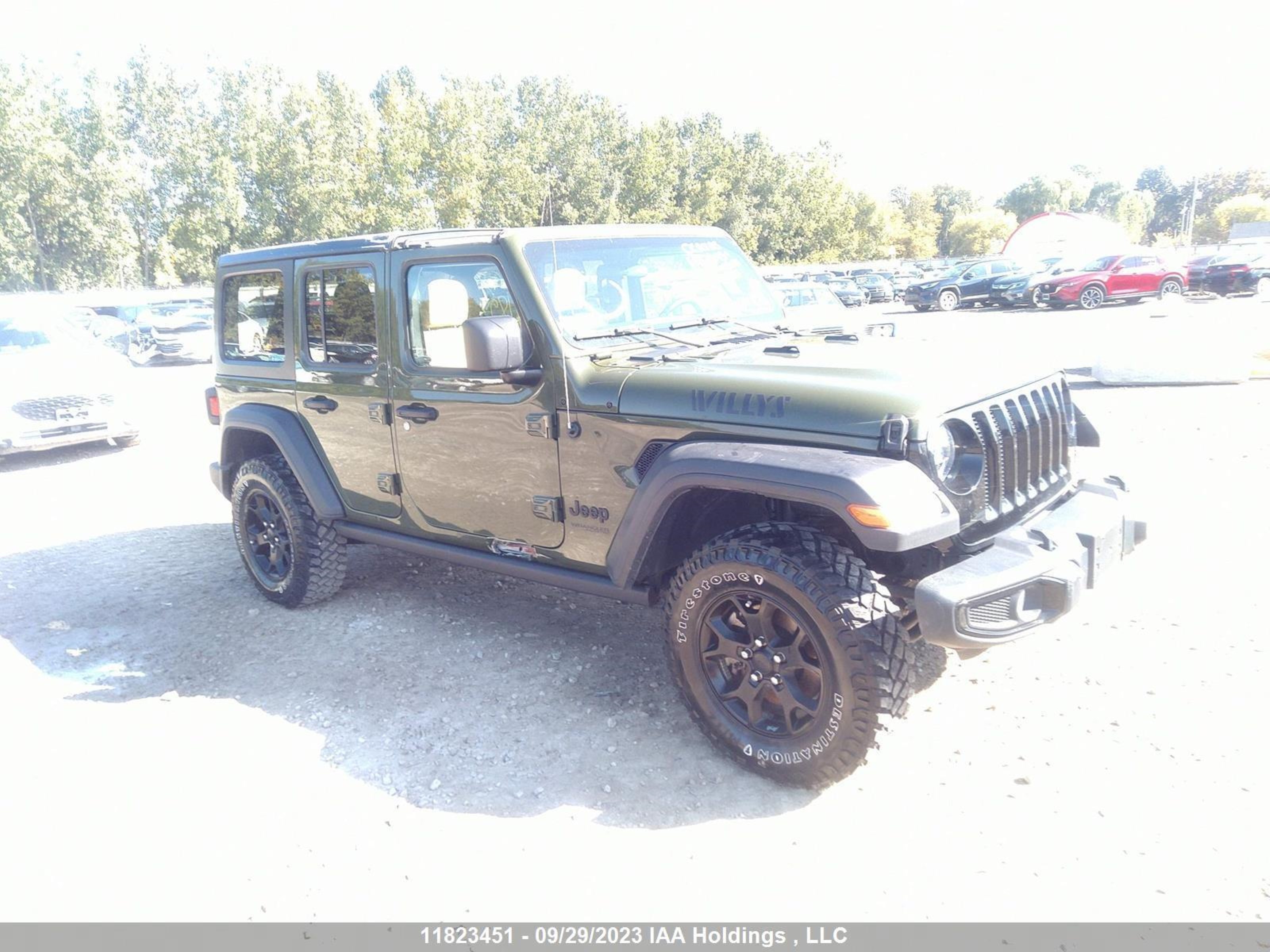 JEEP WRANGLER 2021 1c4hjxdg1mw776995