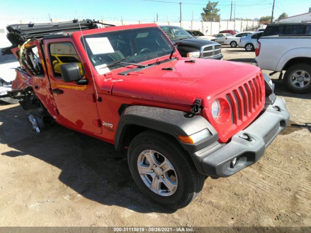 JEEP WRANGLER UNLIMITED 2018 1c4hjxdg2jw109641