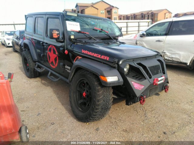 JEEP WRANGLER UNLIMITED 2018 1c4hjxdg2jw143935