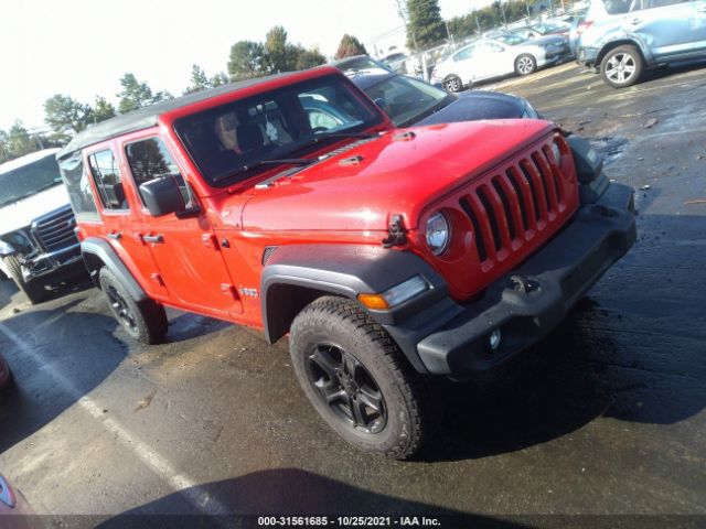 JEEP WRANGLER UNLIMITED 2018 1c4hjxdg2jw150609