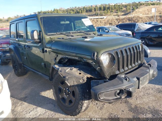 JEEP WRANGLER UNLIMITED 2020 1c4hjxdg2lw326268