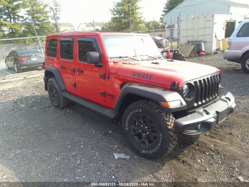 JEEP WRANGLER 2021 1c4hjxdg2mw731712