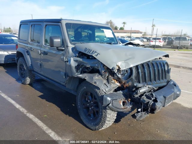 JEEP WRANGLER UNLIMITED 2021 1c4hjxdg2mw771076