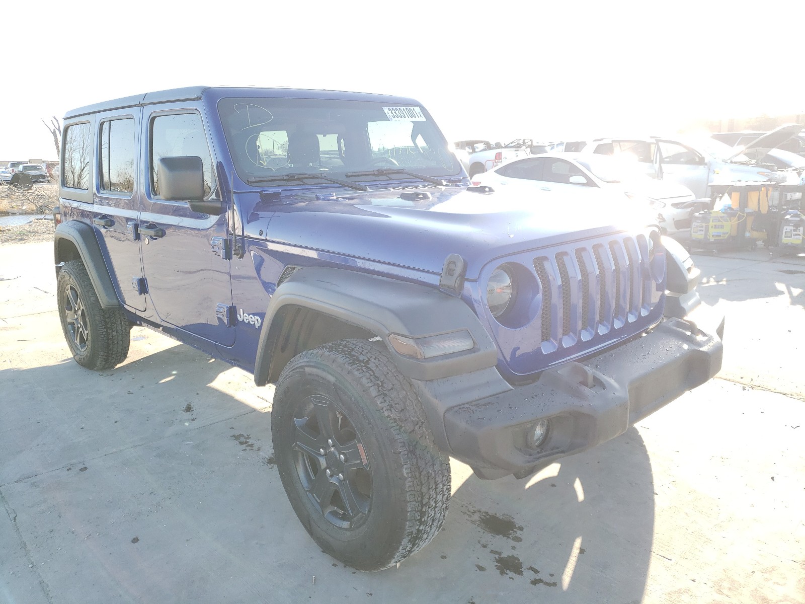 JEEP WRANGLER UNLIMITED 2019 1c4hjxdg3kw570364