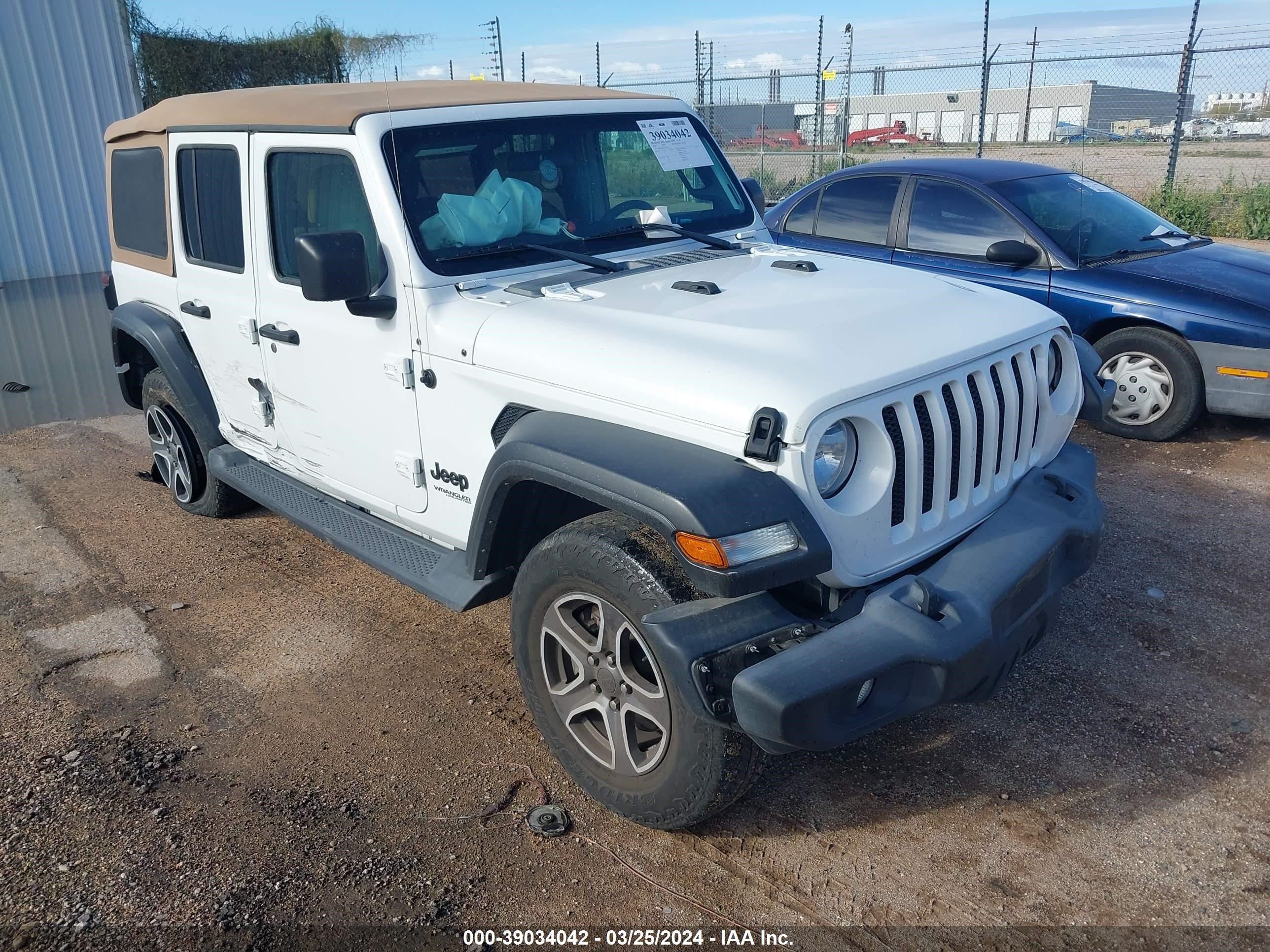 JEEP WRANGLER 2020 1c4hjxdg3lw144711