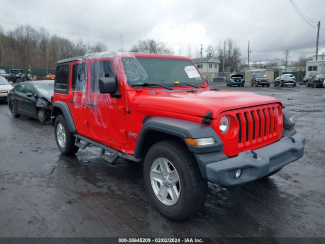 JEEP WRANGLER UNLIMITED 2018 1c4hjxdg4jw103243