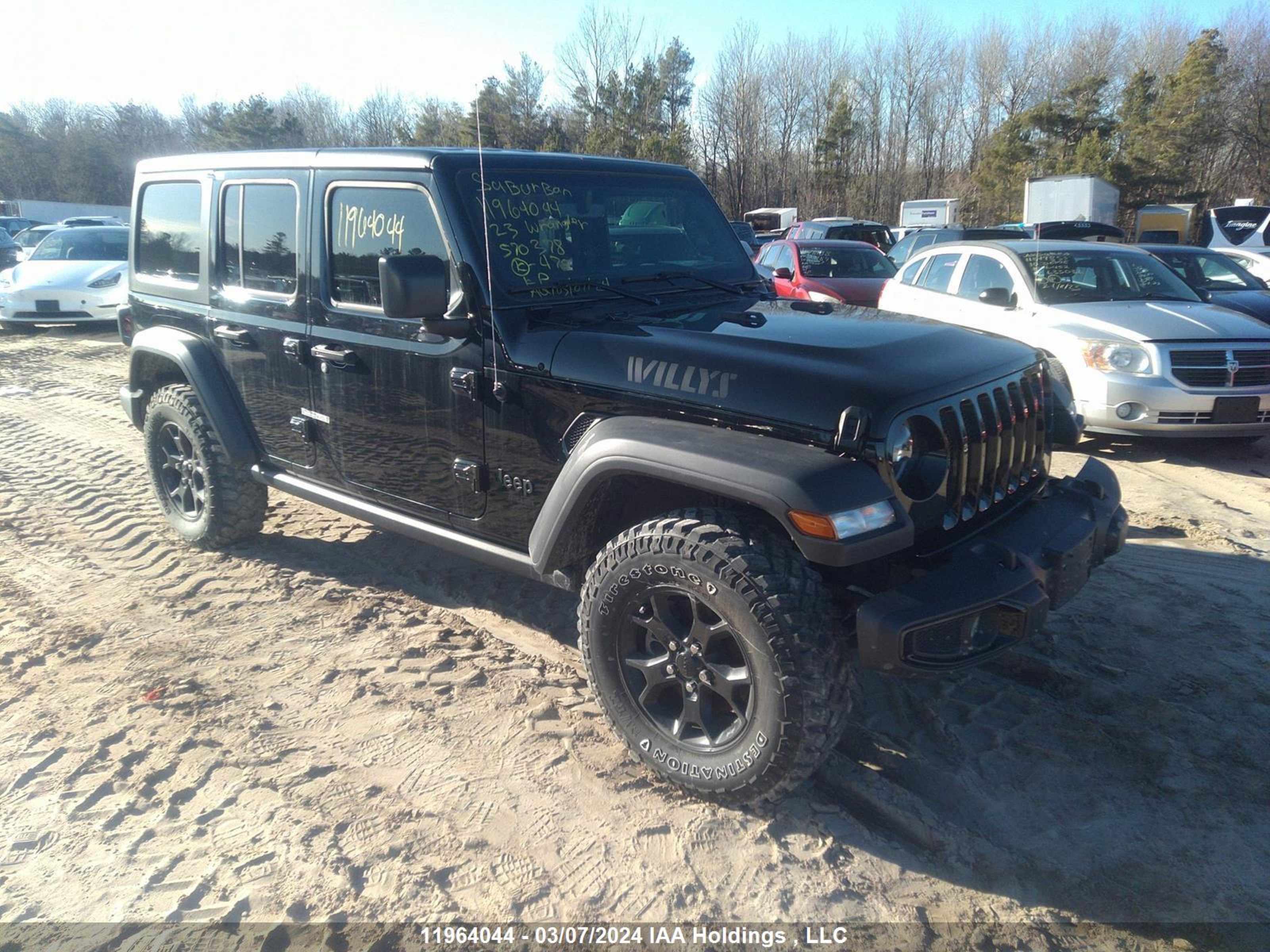 JEEP WRANGLER 2023 1c4hjxdg4pw570378